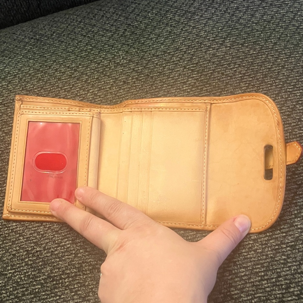 Vintage Dooney & Bourke wallet  All-Weather Leather collection pebbled leather - Picture 4 of 12